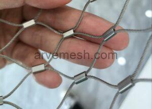 Custom Knotted Mesh Panel