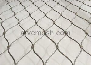 Diamond Knotted Rope Mesh