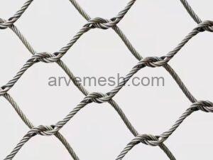 Heavy Duty Knotted Rope Mesh