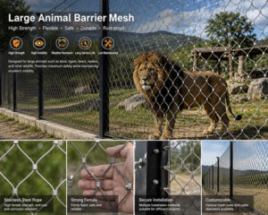 Large Animal Barrier Mesh